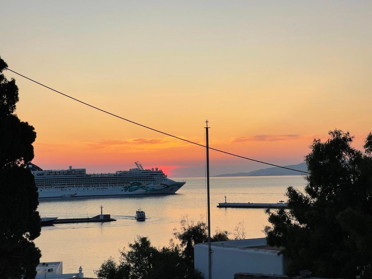 Rania Apartments Sea View Mykonos Town Eksteriør bilde