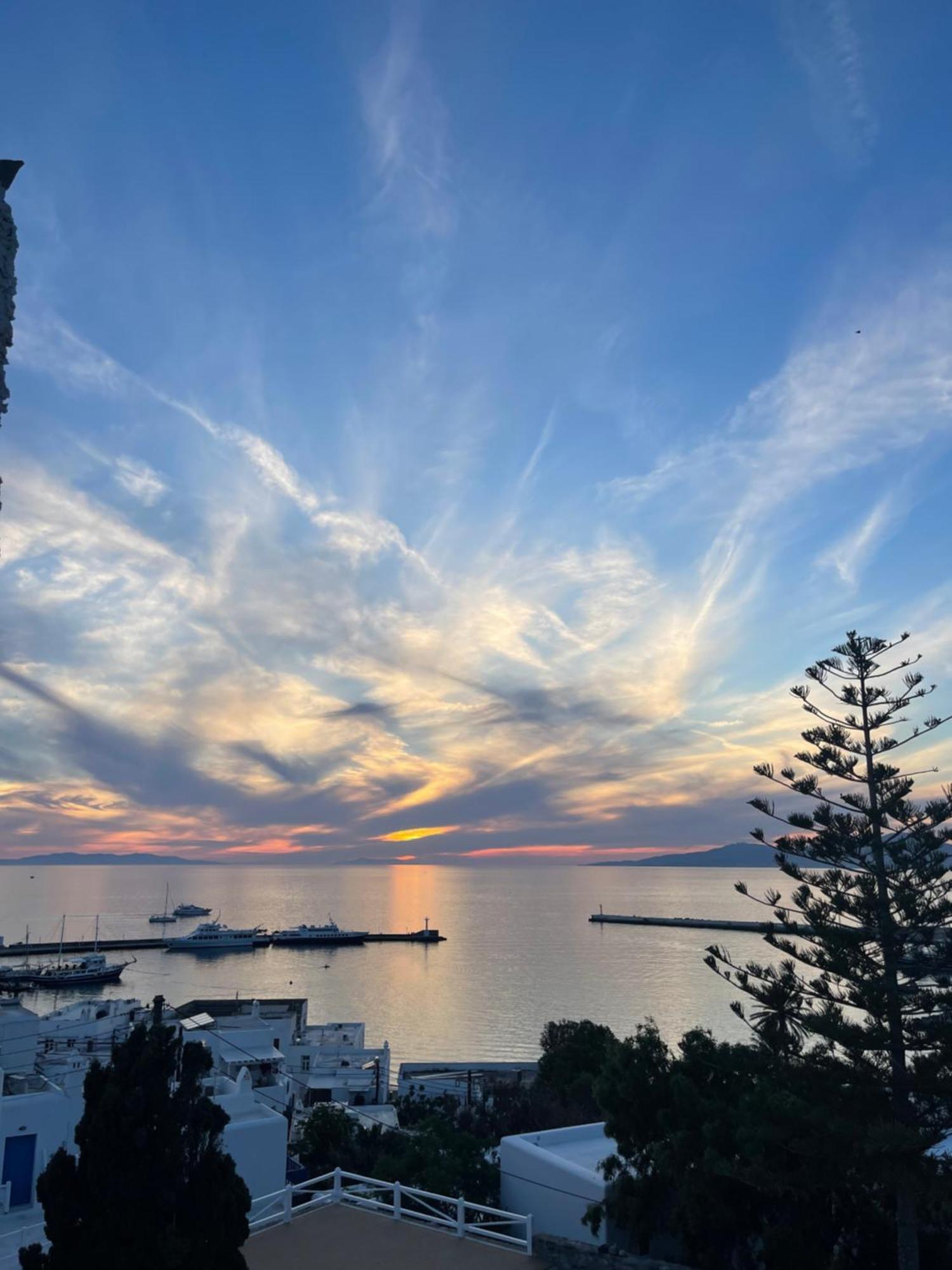 Rania Apartments Sea View Mykonos Town Eksteriør bilde