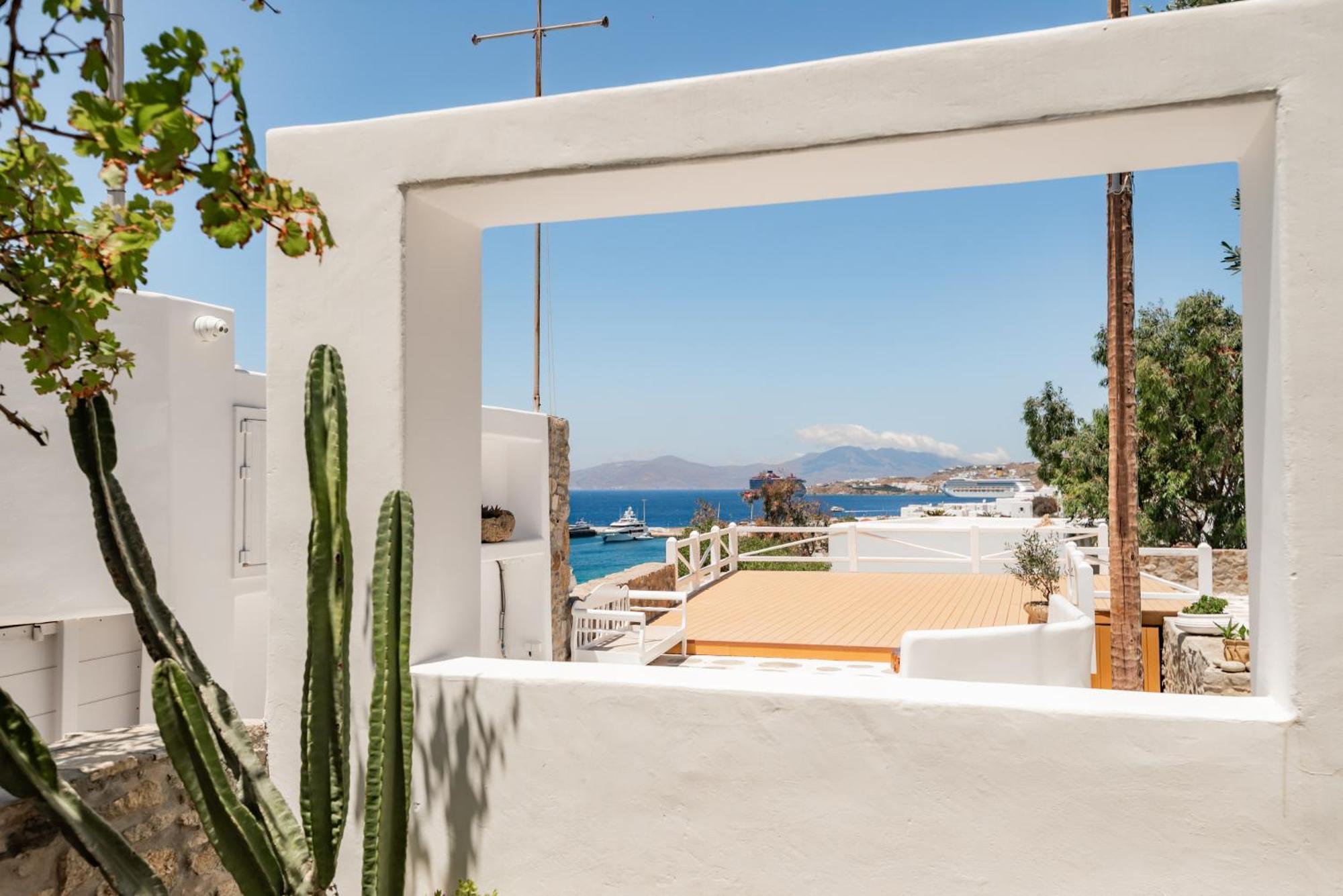 Rania Apartments Sea View Mykonos Town Eksteriør bilde