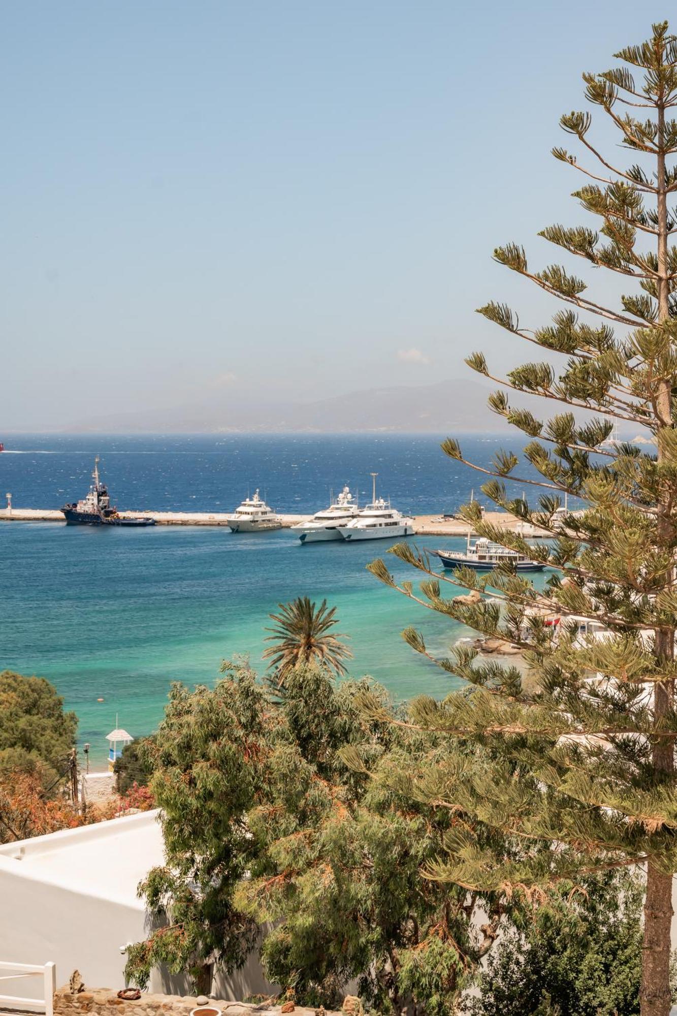 Rania Apartments Sea View Mykonos Town Eksteriør bilde